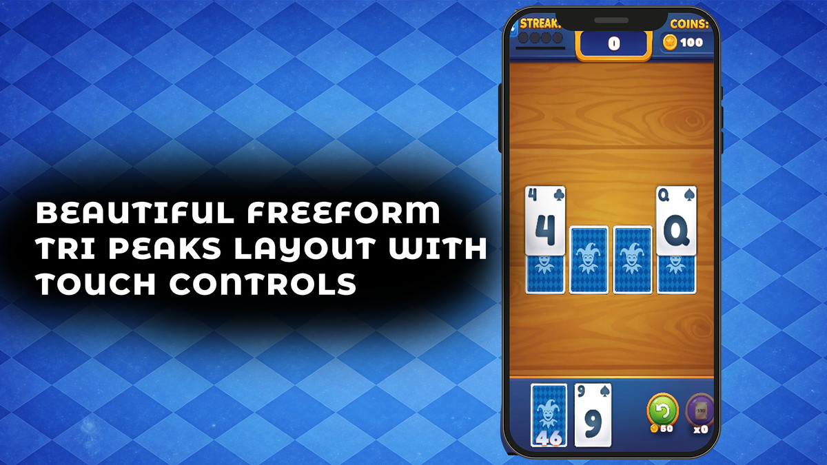 Tri Peaks Solitaire | Template + Editor