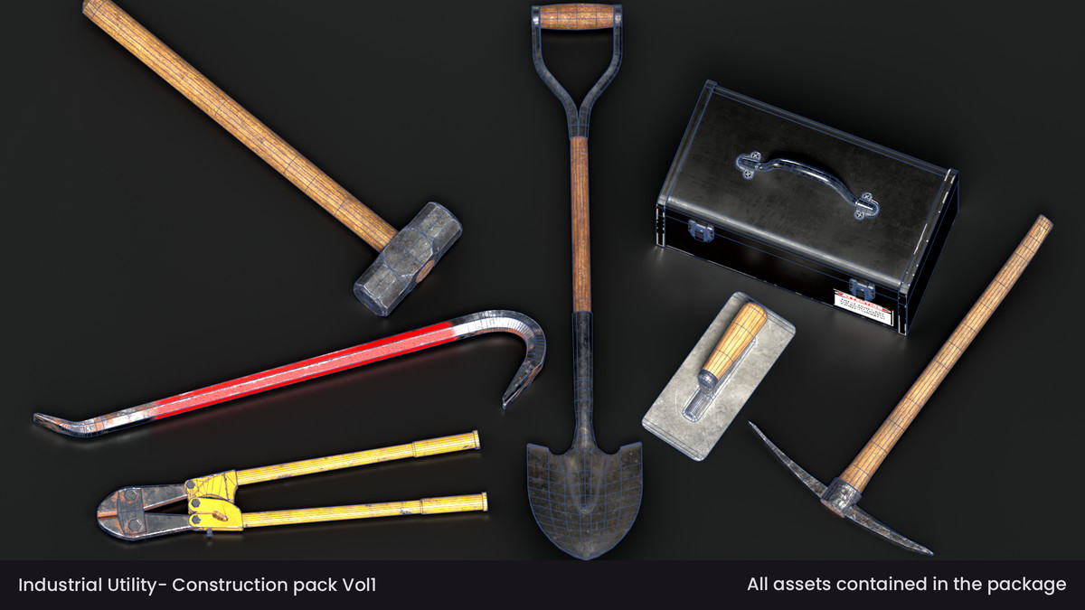 Industrial Utility - Construction Props Pack