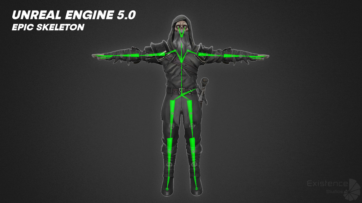 3 in 1 - Creature Pack 4 - Raven - Undead Draugr - Nun Katharine - #77