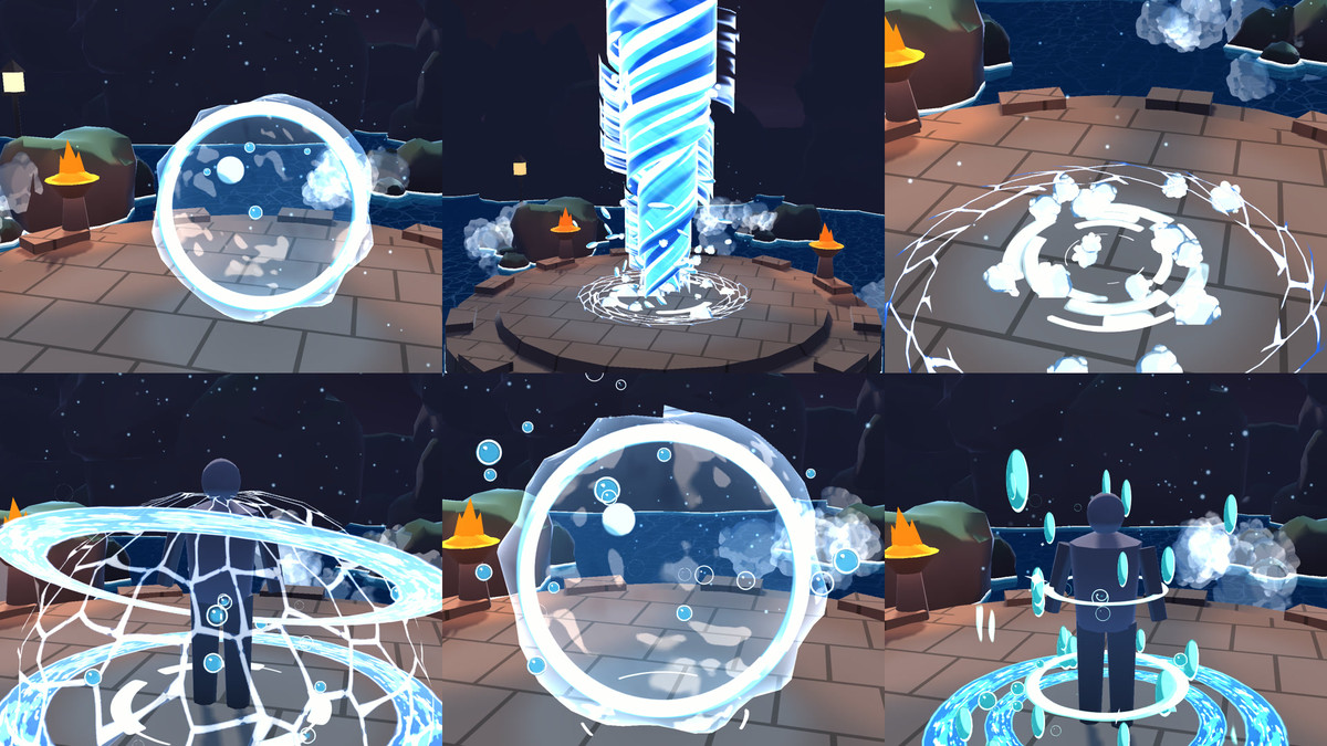 Stylized Water VFX 122 effects