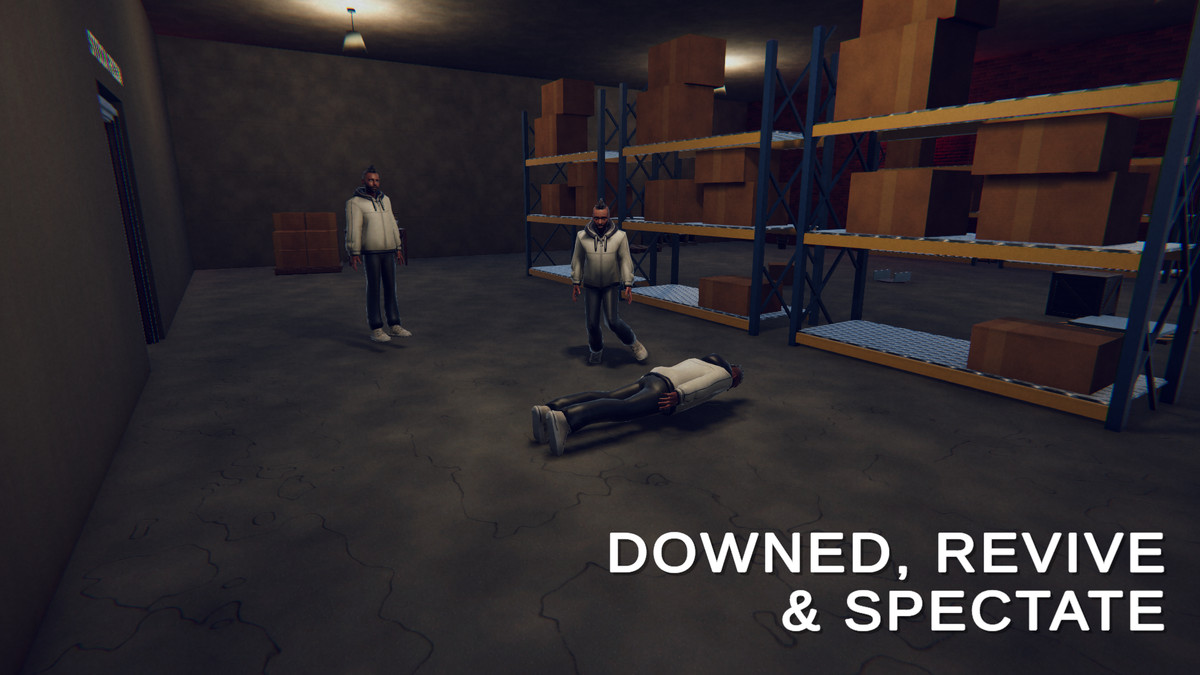 Co-op Horror Survival System – Easy Multiplayer Template