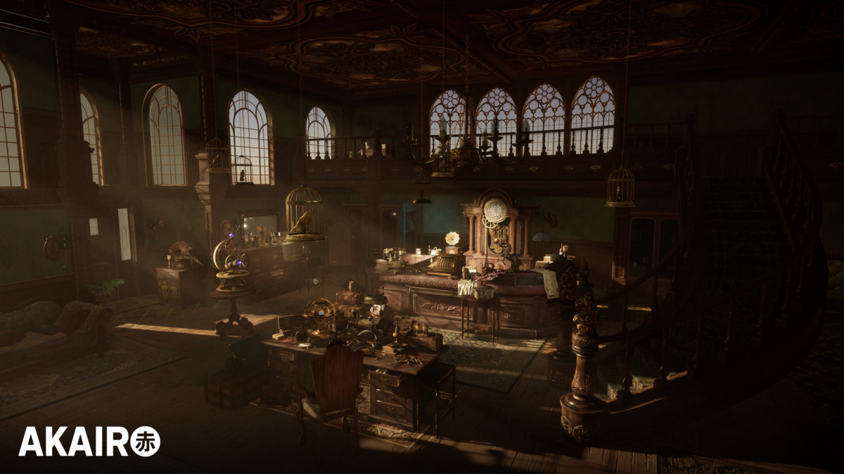 Steampunk Inventor's Workshop