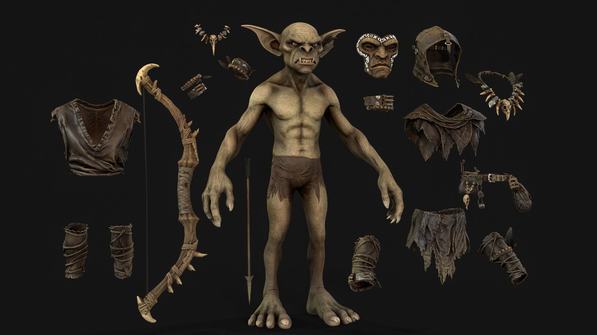 Goblin Archer Game Ready