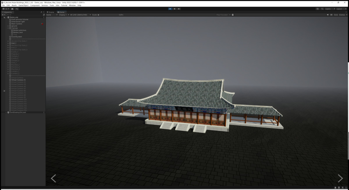 Asian Ancient Buildings