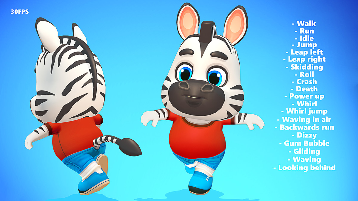 Zebra Animated