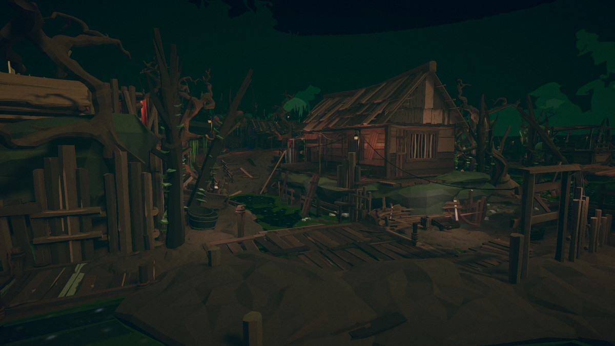 Low Poly Swamp Village – ModulaCraft PRO