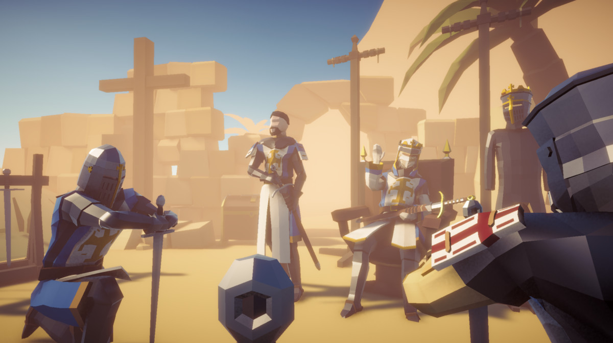 Stylized Medieval Crusaders Pack – Low Poly Characters & Units