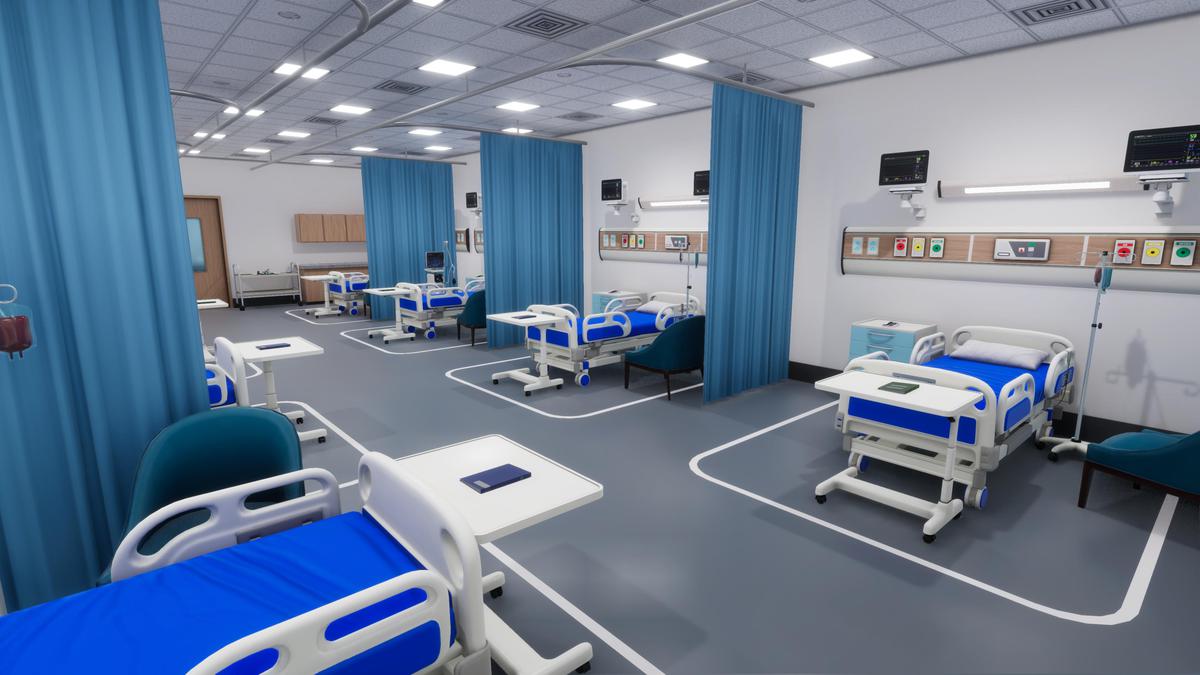 Hospital Wardroom Interior