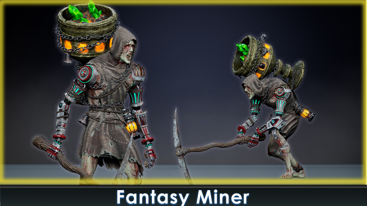 Fantasy Cyborgs Pack