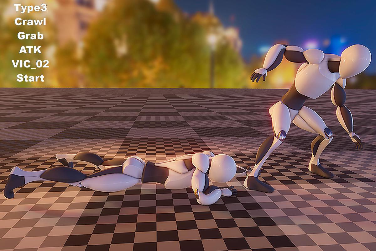 AA Jiangshi Animations Package