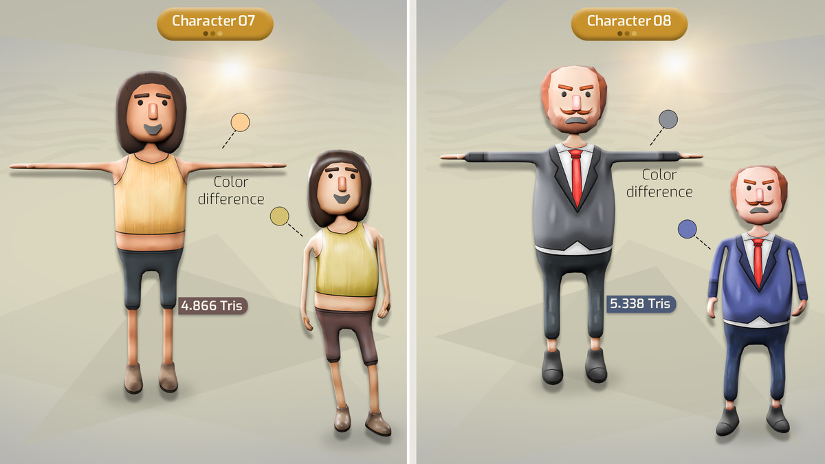 LowPoly Character Collection 1