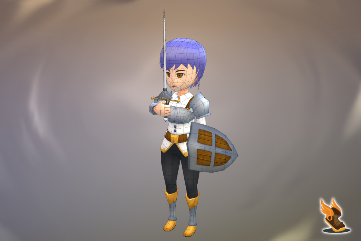 Stylized NPC - Knight Female