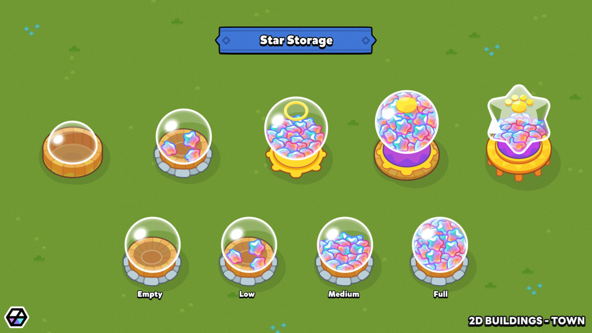 2D Buildings - Town