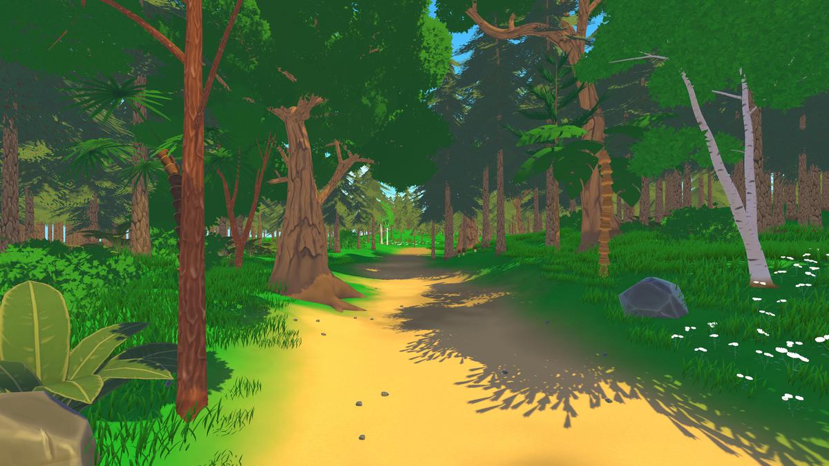 Simple Tree Package (stylized , hand-painted, 3D, LOD)