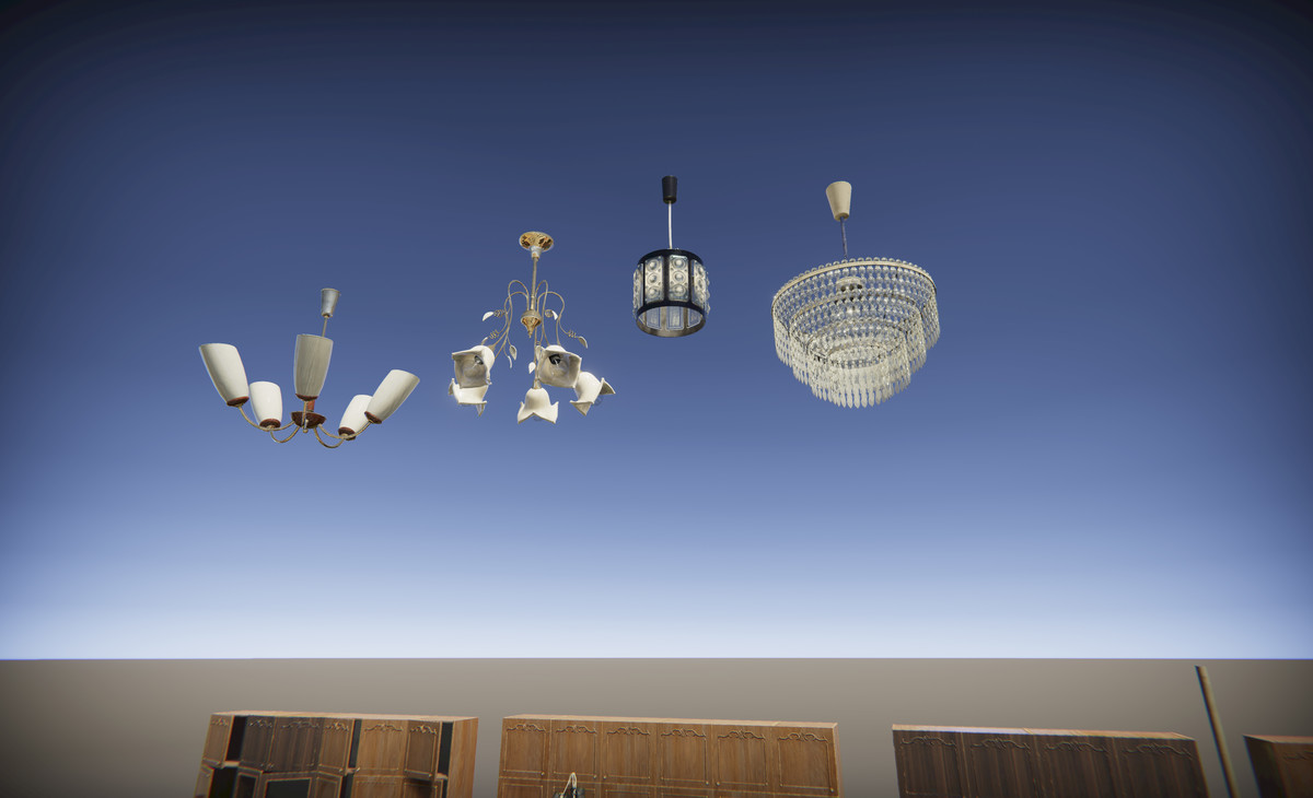 Old Interior Props Pack 3