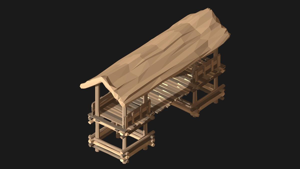 Low Poly Swamp Village – ModulaCraft PRO