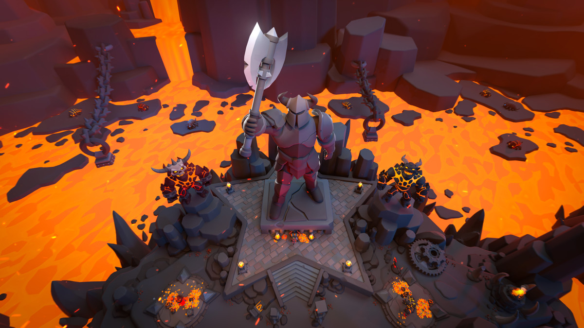 Inferno World - Low Poly 3D Models
