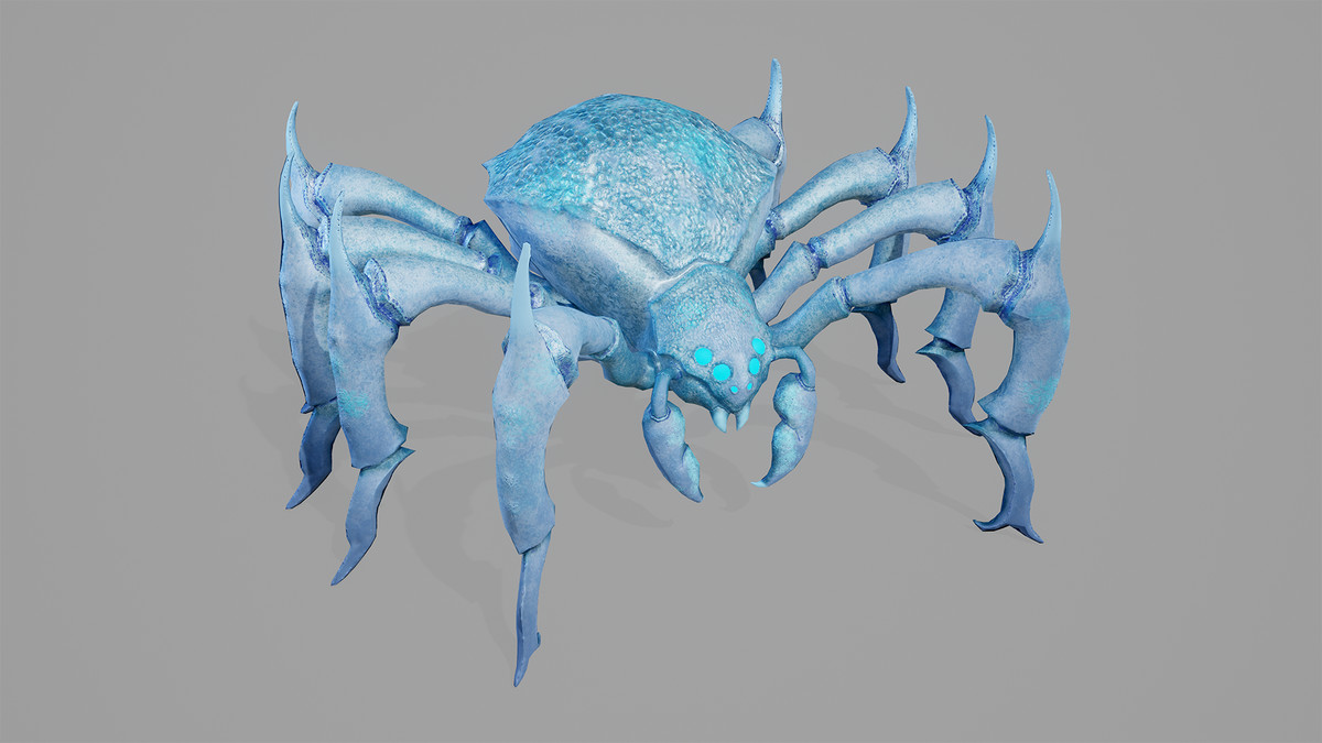 Stylized_Spider_3_7 Skin Variants Pack