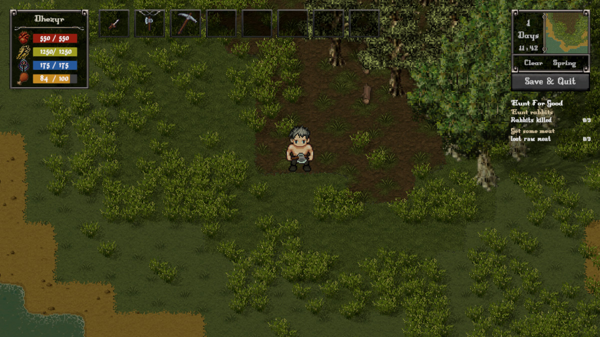 2D Top Down RPG Sandbox Project