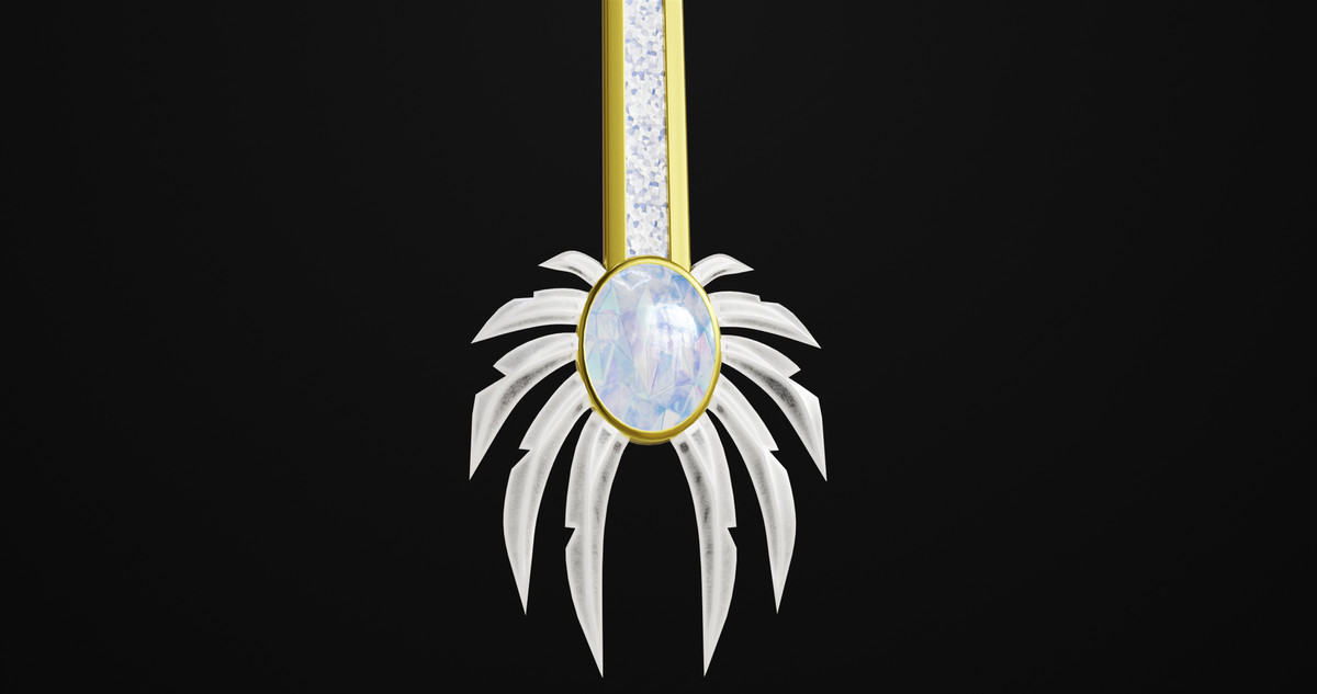 Fantasy Trident 08 URP HDRP Textures