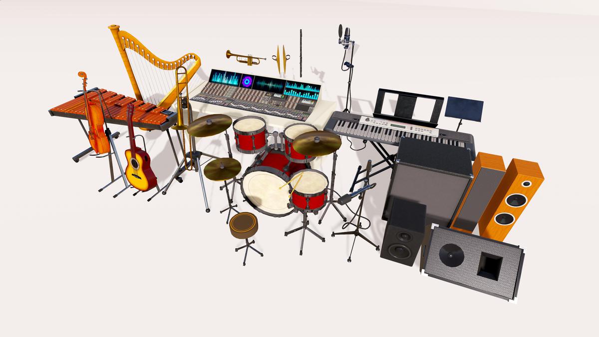 Musical Instruments Pack HQ