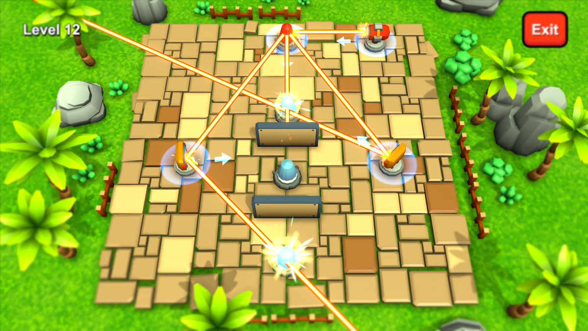 Puzzle Laser Aiming 3D - Game Template