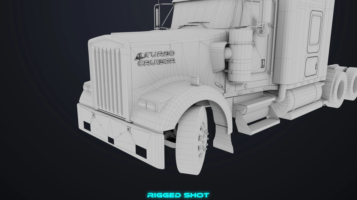 Heavy Truck 6 Chassis Collection URP HDRP Textures