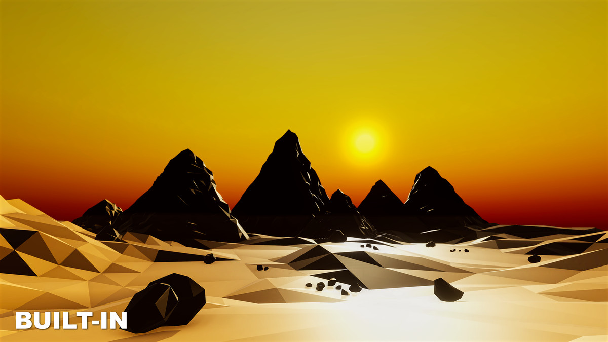 Low Poly Desert Egypts
