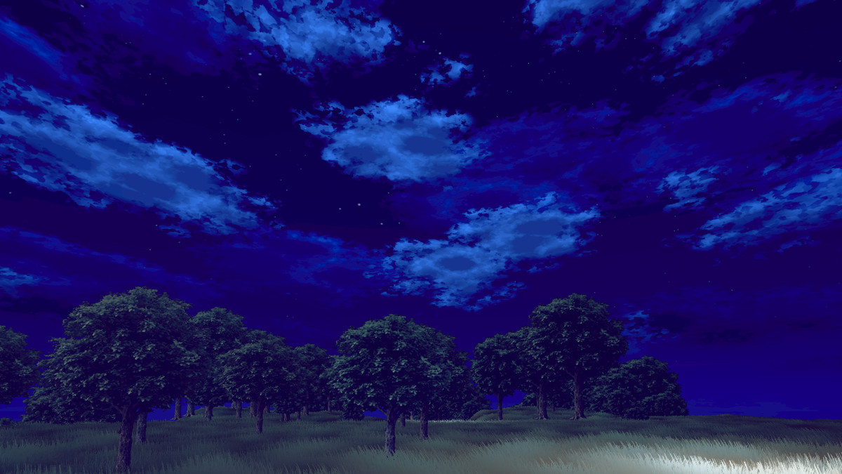 Stylized Anime Clouds & Painterly Post Effects
