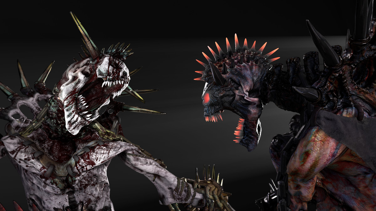 Undead Hell Boss Skeleton
