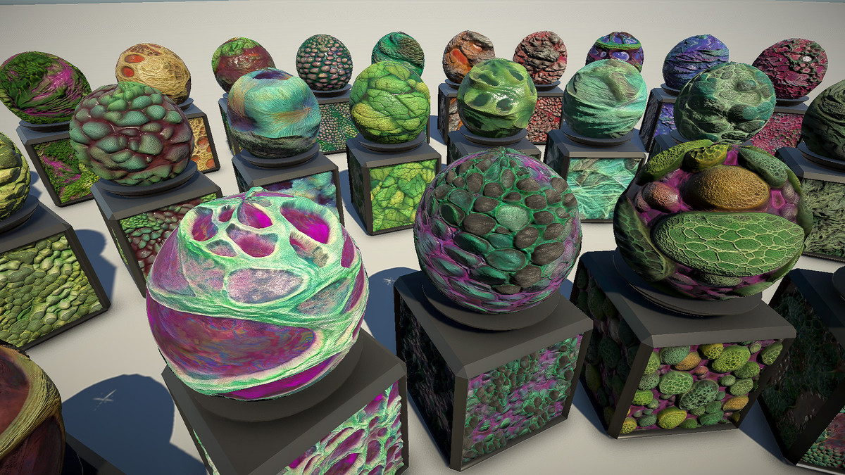 Alien Nature Materials - Vegetal Surface