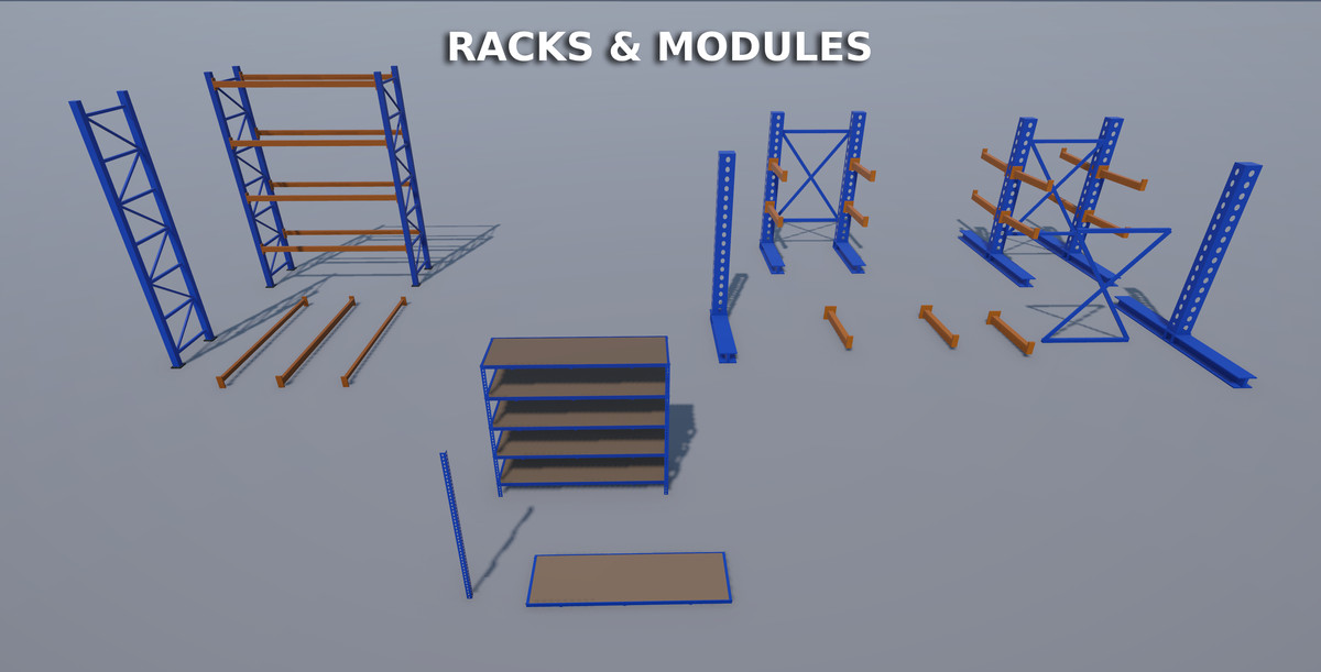 Smart Racks – Modular Warehouse Racks & Shelf Generator
