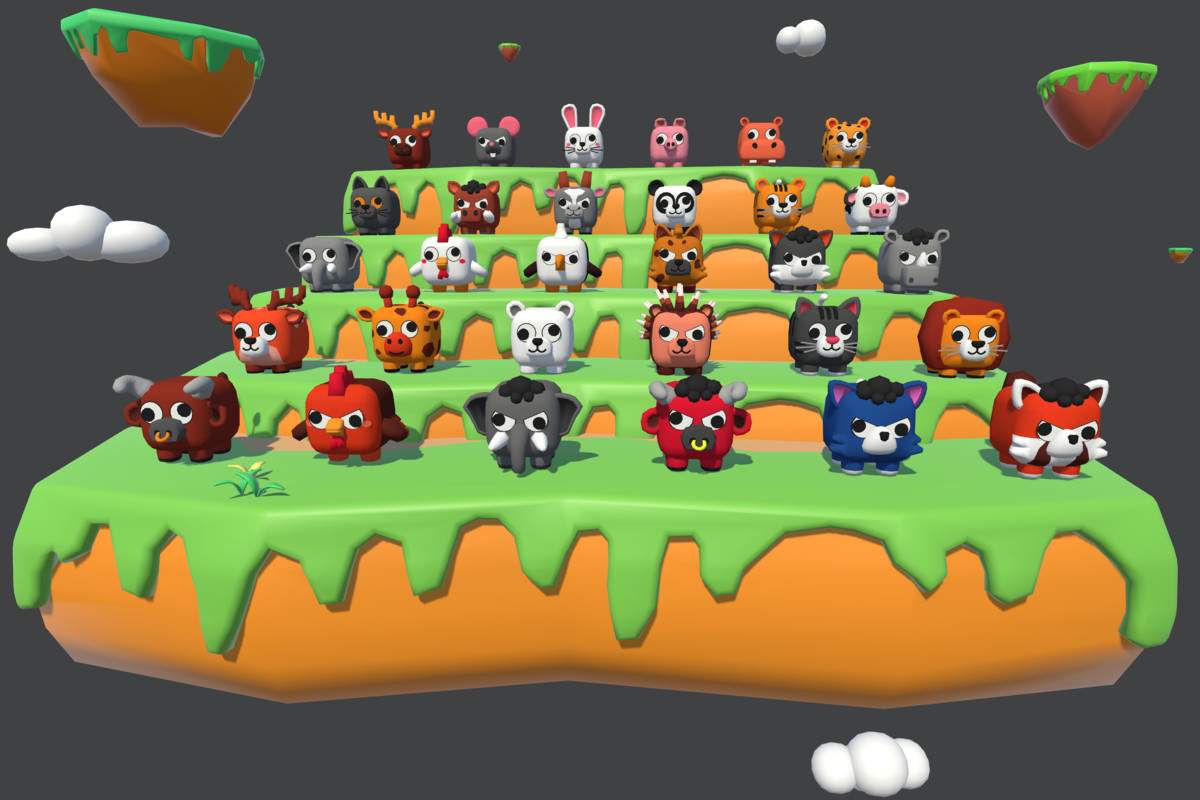 Cute Magic – Cube Animals Pack