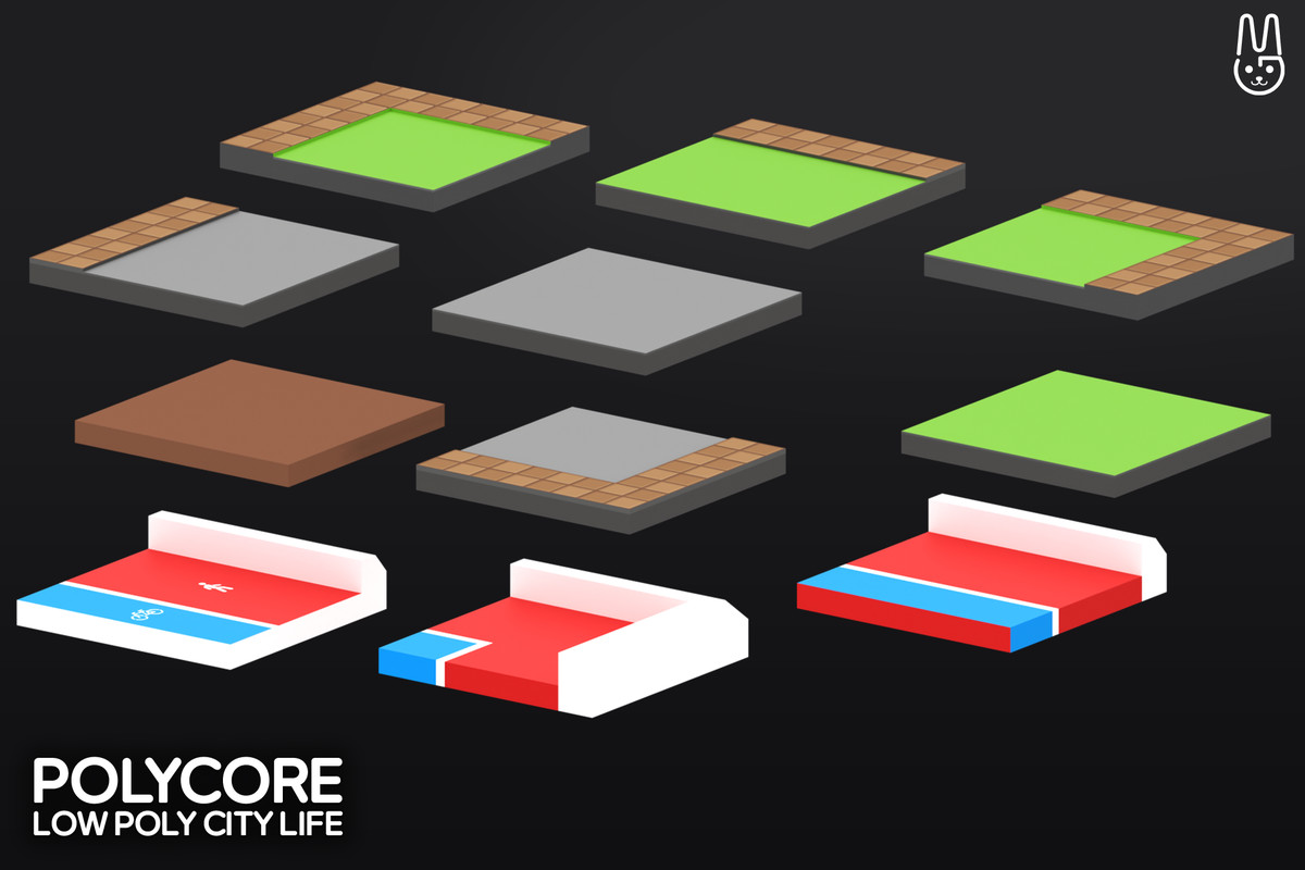 POLYCORE - Low Poly City Life