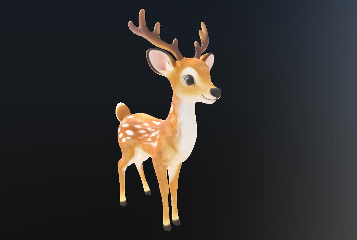Stylized Deer animation