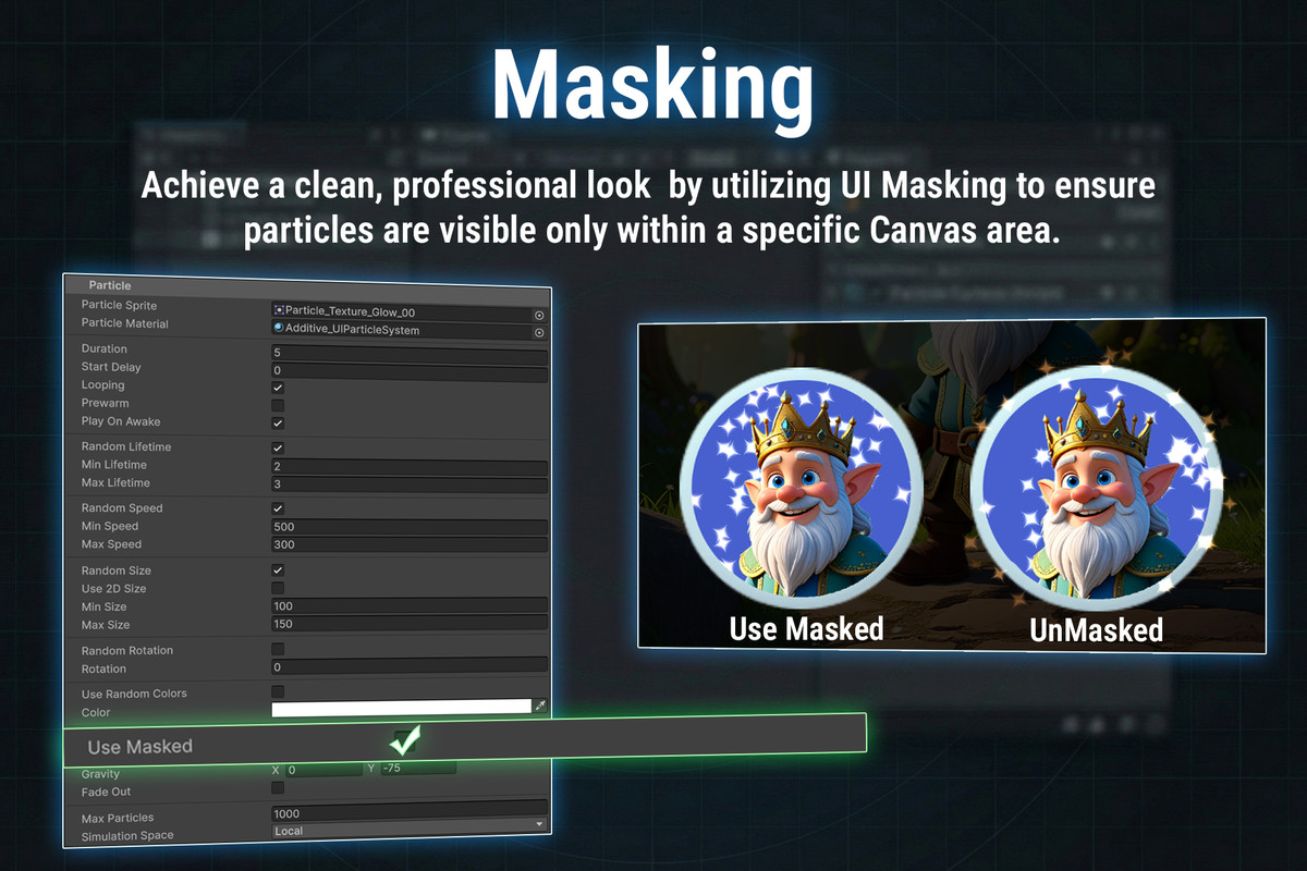 UI Particle System: Native Canvas VFX