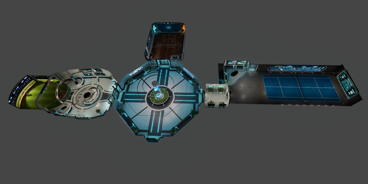 Sci-Fi Sports Rooms