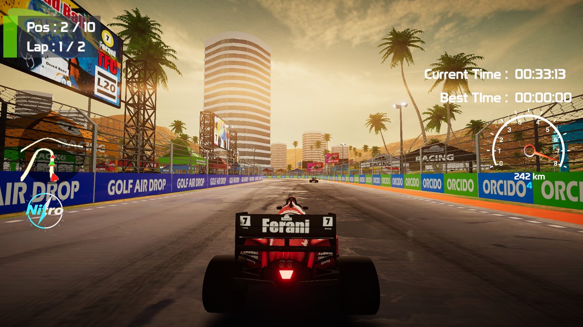 F.1 Racing Game 2