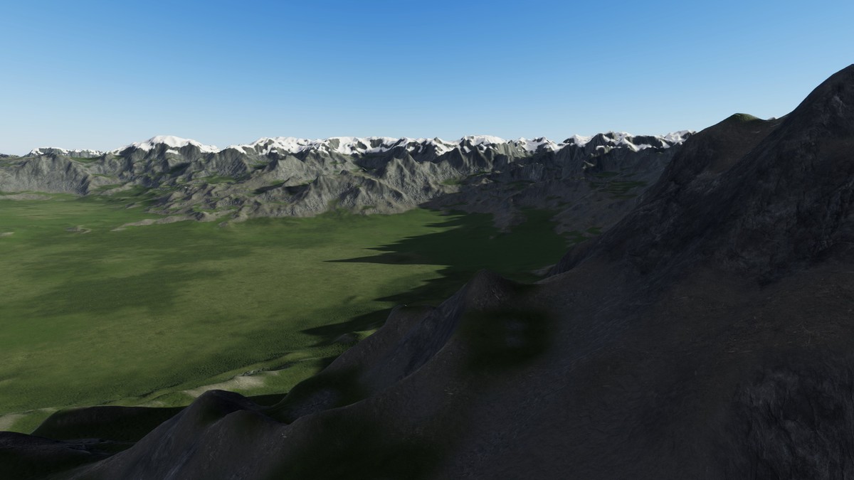 Procedural Ridged Mountains 8K & 4K - 54 Terrains