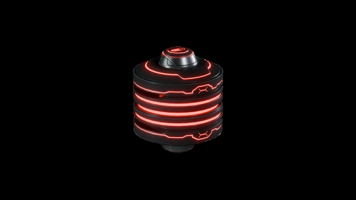 Sci-Fi Weapons - Neon SciFi Grenades with 5 Skins per Weapon