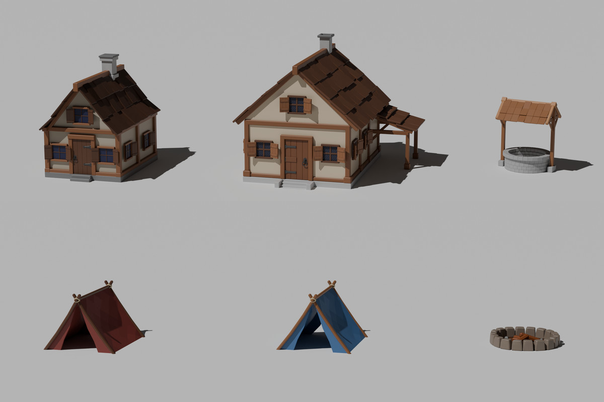 Stylized Medieval Environment Pack