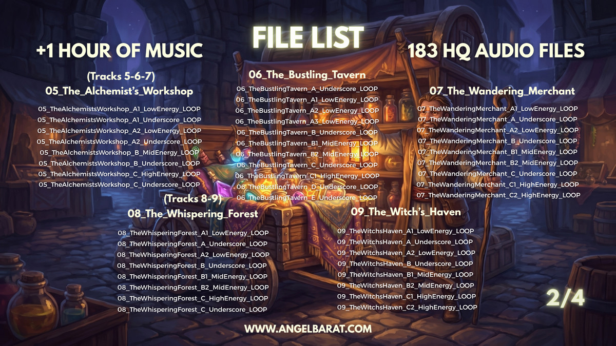Cozy Witchcraft & Magic Tavern - Complete Audio Bundle