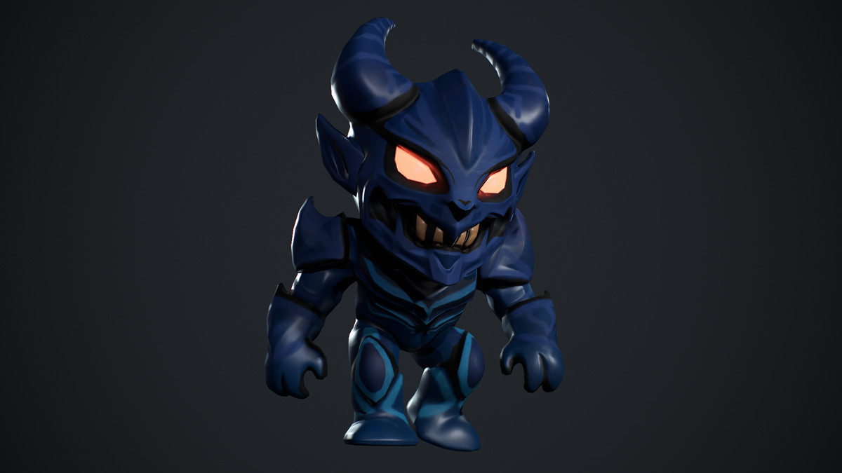 Demon Low Poly