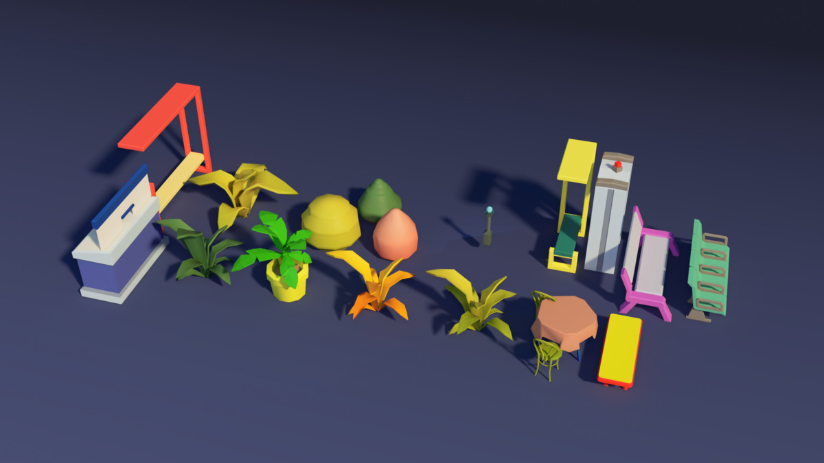 Grand Stadium - Stylized Sports Environment