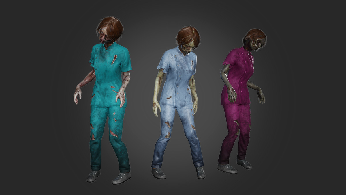 Zombie nurse_woman