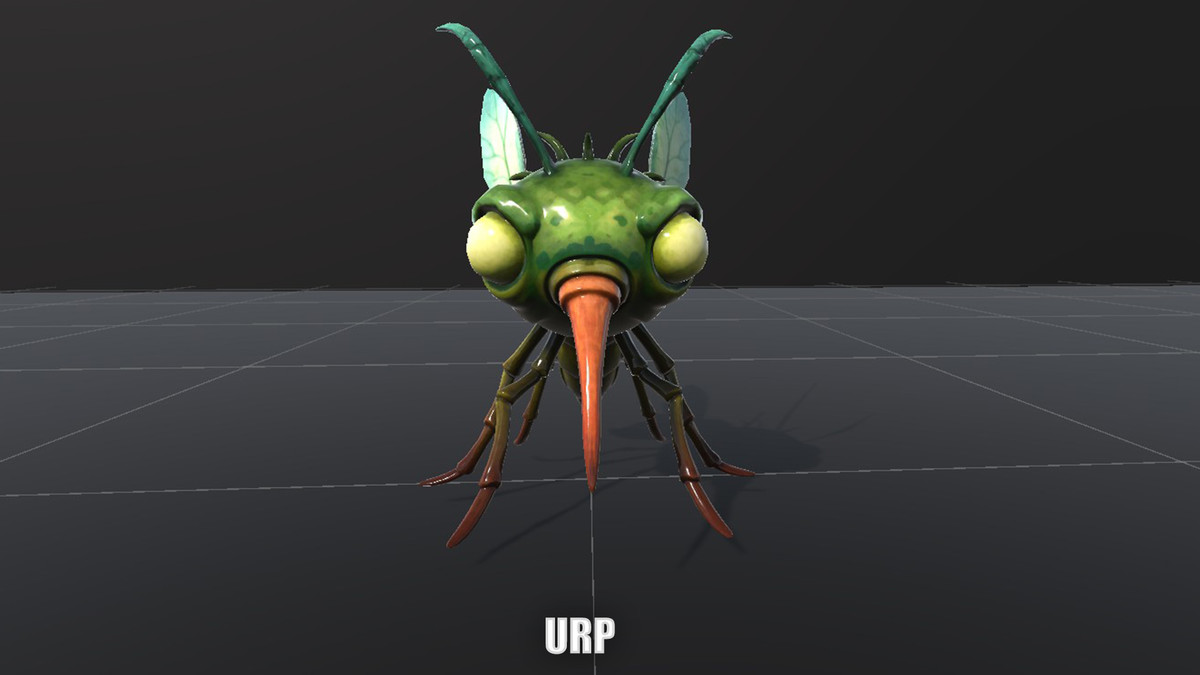 Mosquito - Game ready character.
