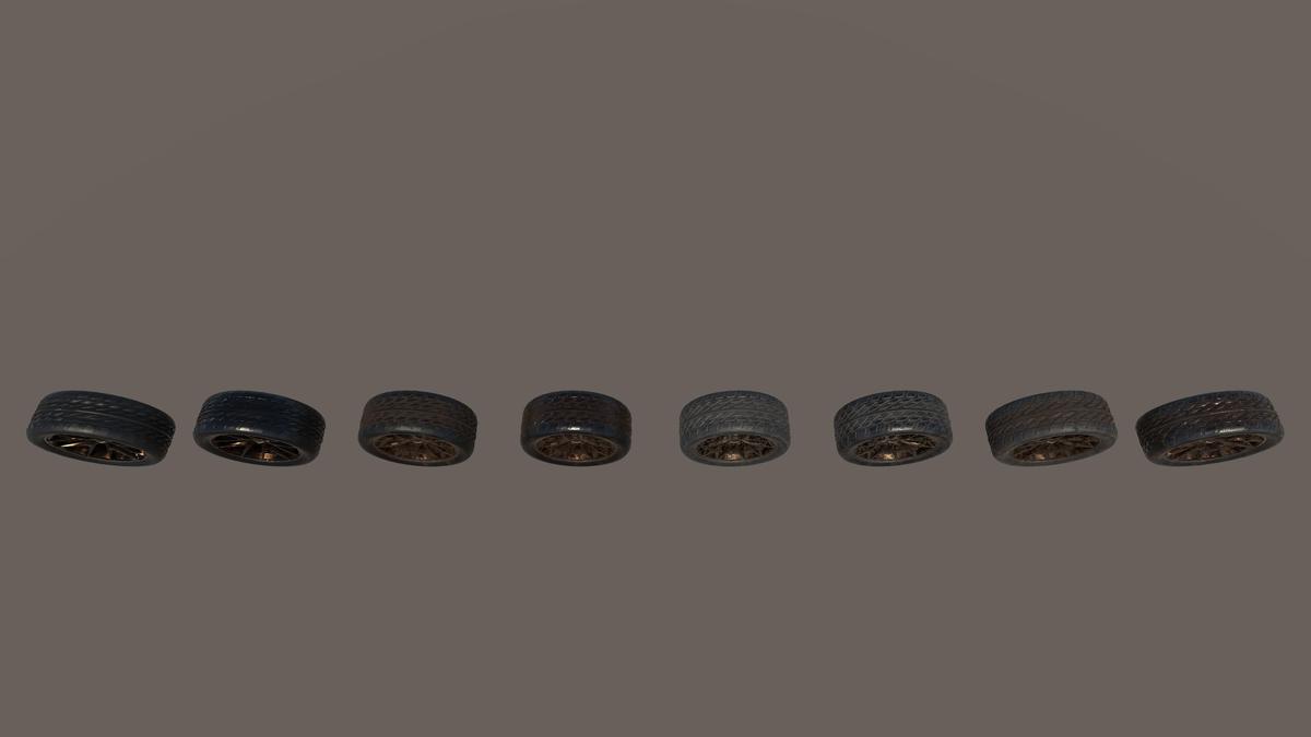 Kryxen Wheel V1 - Bronze - Game Ready