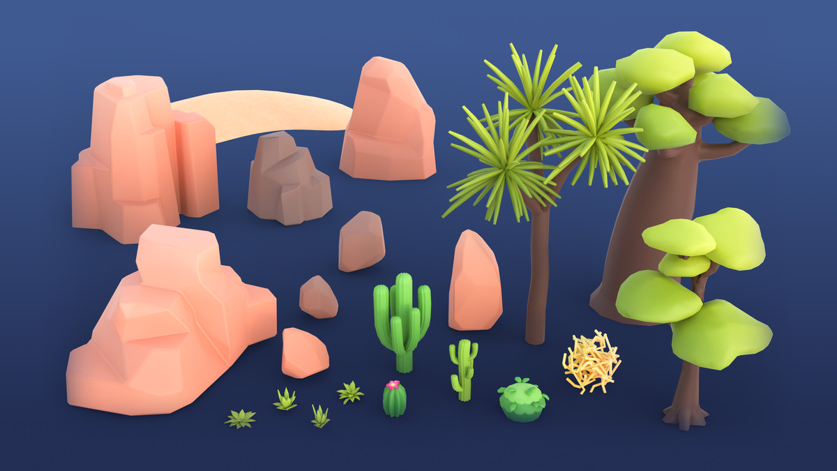 Animals - Low Poly 3D Models Pack