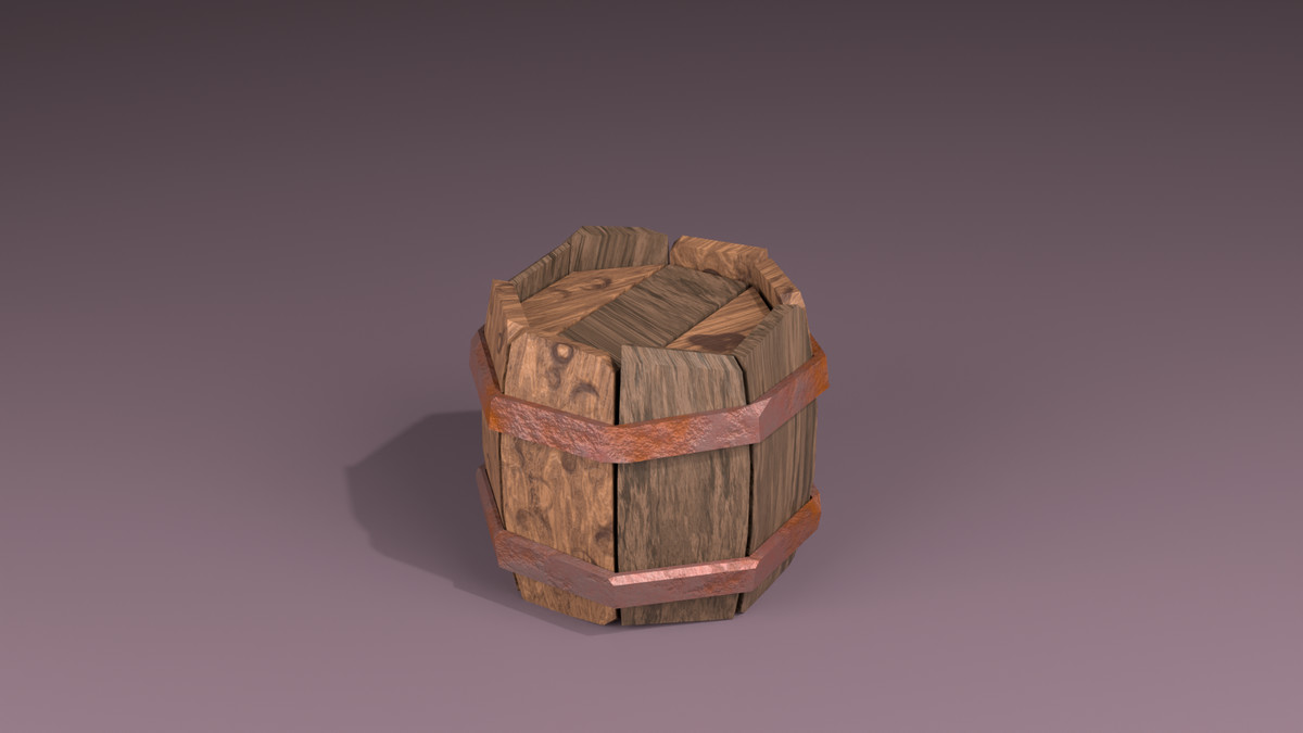 PBR Wooden Containers for 3D Breakables Core Pack