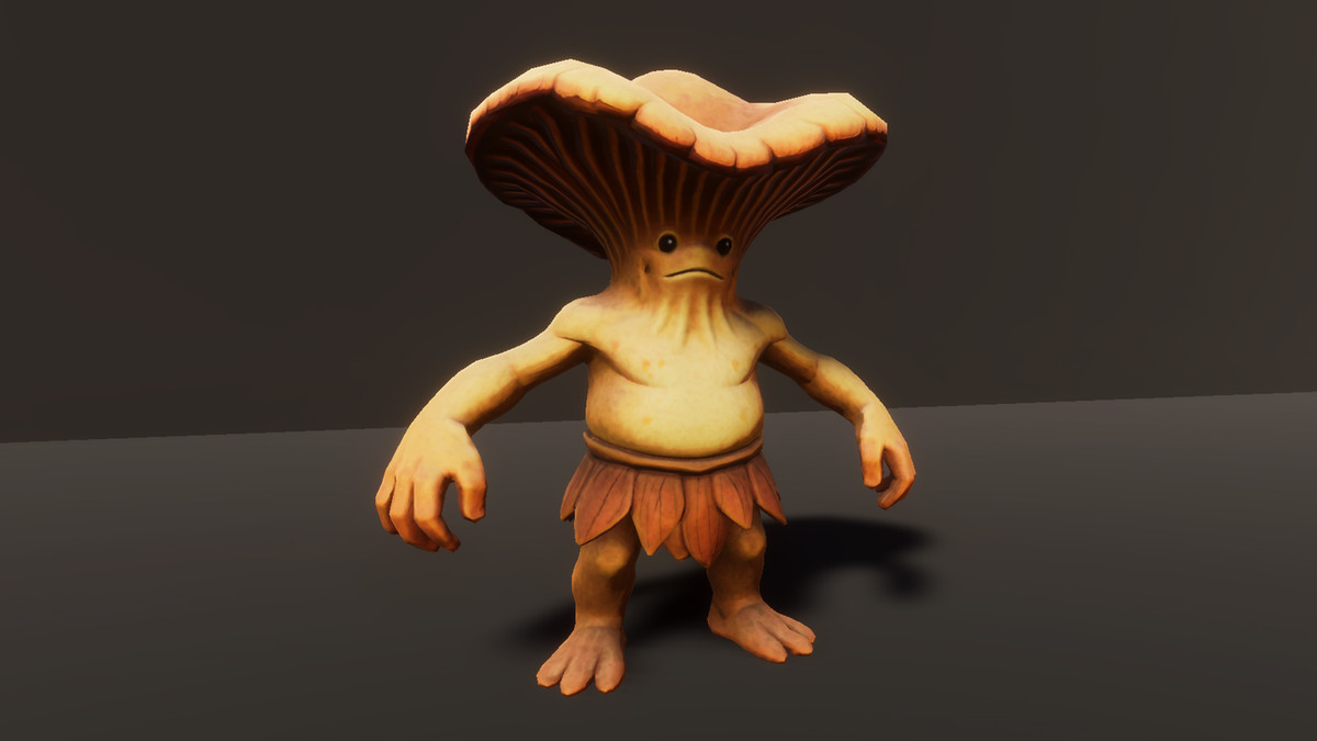 Mushrooms Pack - Game ready characters